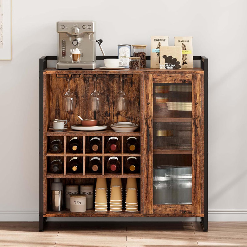 Wine accent cabinet discount